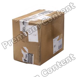 Cardboard Box Base 3D Scan #4